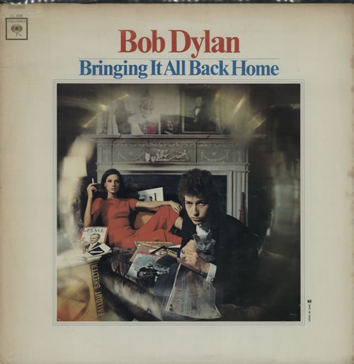 Bob Dylan Bringing It All Back Home - 1st vinyl LP album (LP record) Canadian DYLLPBR594612