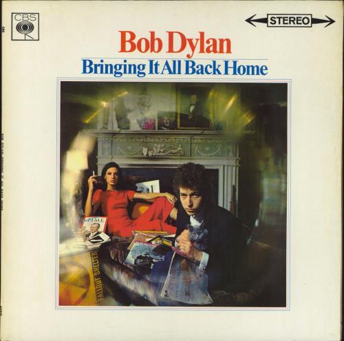 Bob Dylan Bringing It All Back Home - 1st vinyl LP album (LP record) UK DYLLPBR792610