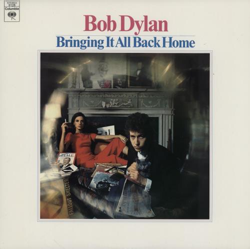 Bob Dylan Bringing It All Back Home vinyl LP album (LP record) US DYLLPBR763224