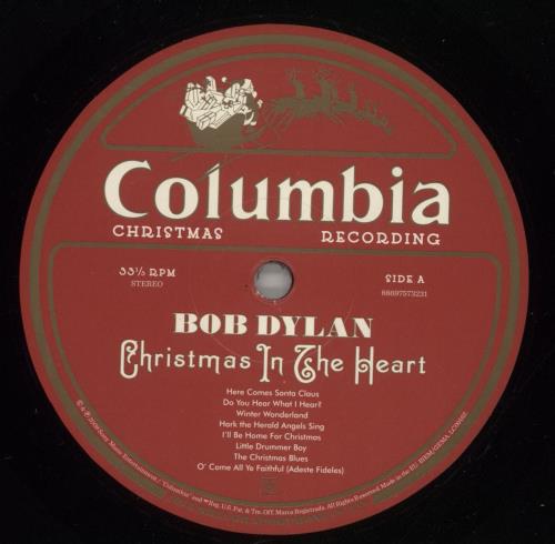 Bob Dylan Christmas In The Heart - 180gm Vinyl + CD - EX vinyl LP album (LP record) UK DYLLPCH864121