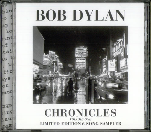 Bob Dylan Chronicles Vol.1 - 6 Song Sampler CD single (CD5 / 5") US DYLC5CH538887