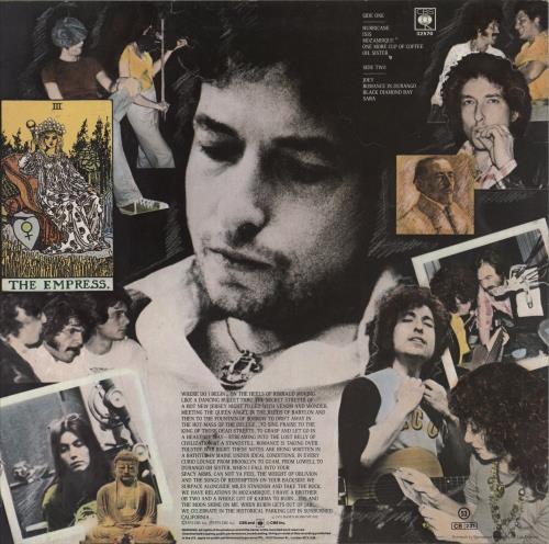 Bob Dylan Desire vinyl LP album (LP record) UK DYLLPDE541522