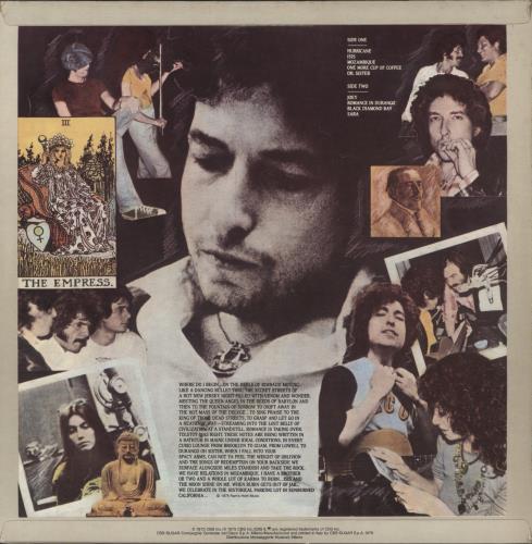 Bob Dylan Desire vinyl LP album (LP record) Italian DYLLPDE710491