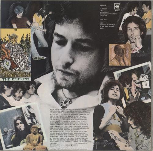 Bob Dylan Desire vinyl LP album (LP record) UK DYLLPDE889919