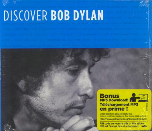 Bob Dylan Discover Bob Dylan CD single (CD5 / 5") Canadian DYLC5DI488701