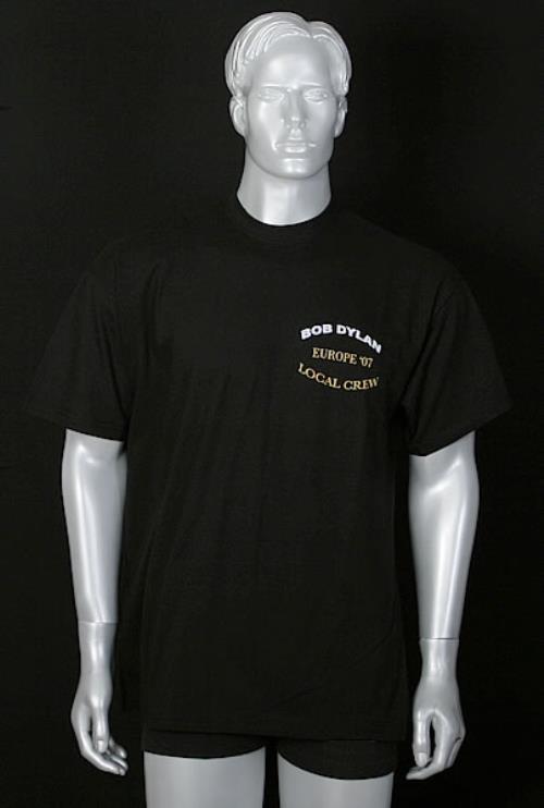 Bob Dylan Europe 2007 Crew Tour T-Shirt - XL t-shirt UK DYLTSEU467957