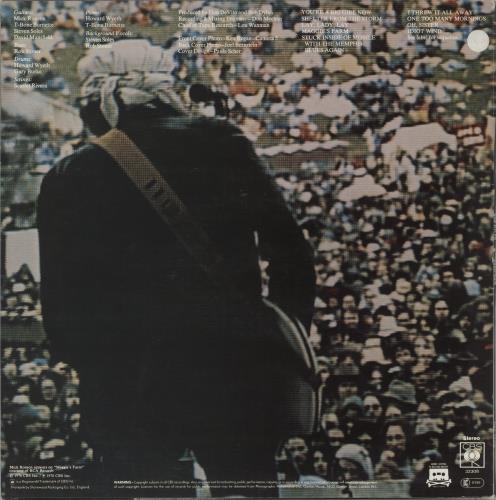 Bob Dylan Hard Rain vinyl LP album (LP record) UK DYLLPHA887150