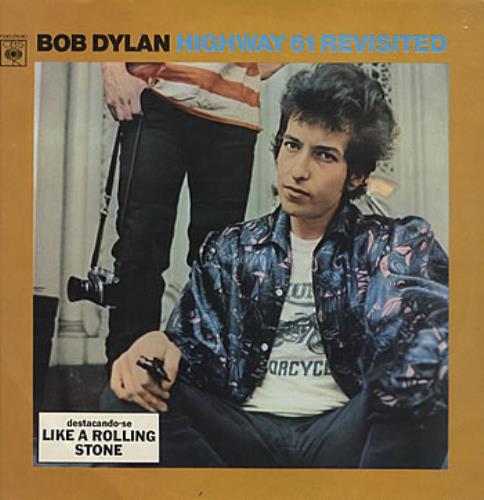 Bob Dylan Highway 61 Revisited vinyl LP album (LP record) Brazilian DYLLPHI319462