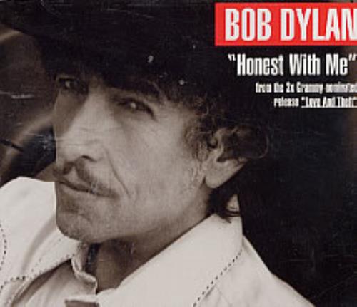 Bob Dylan Honest With Me CD-R acetate US DYLCRHO217381