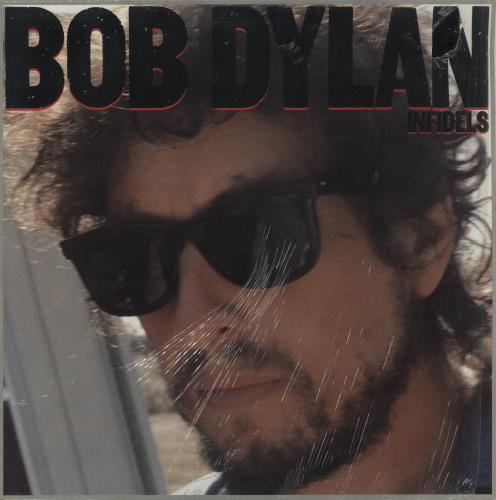 Bob Dylan Infidels + insert - Shrink vinyl LP album (LP record) UK DYLLPIN876275