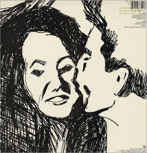 Bob Dylan Infidels - Gold Promo Stamped vinyl LP album (LP record) US DYLLPIN384091