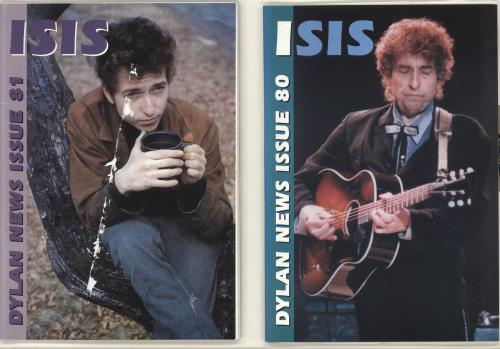 Bob Dylan Isis #80-89 fanzine UK DYLFAIS696036