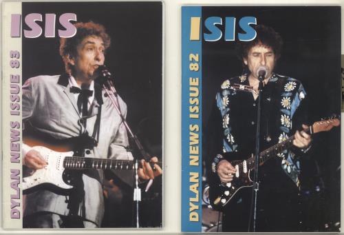 Bob Dylan Isis #80-89 fanzine UK DYLFAIS696036