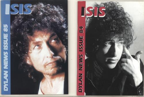 Bob Dylan Isis #80-89 fanzine UK DYLFAIS696036