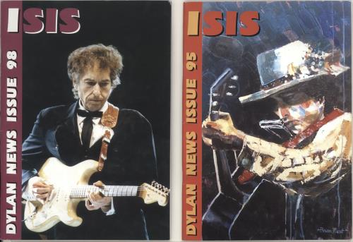 Bob Dylan Isis - Quantity of Eleven Fanzines fanzine UK DYLFAIS693576