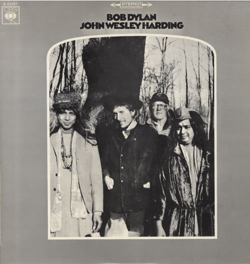 Bob Dylan John Wesley Harding - 2nd Stereo vinyl LP album (LP record) Dutch DYLLPJO550662