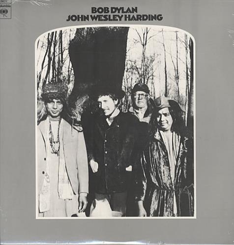Bob Dylan John Wesley Harding vinyl LP album (LP record) US DYLLPJO334232