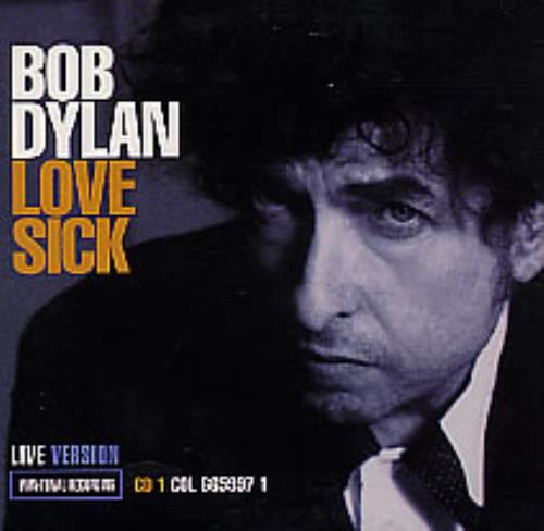 Bob Dylan Love Sick CD single (CD5 / 5") Austrian DYLC5LO258273