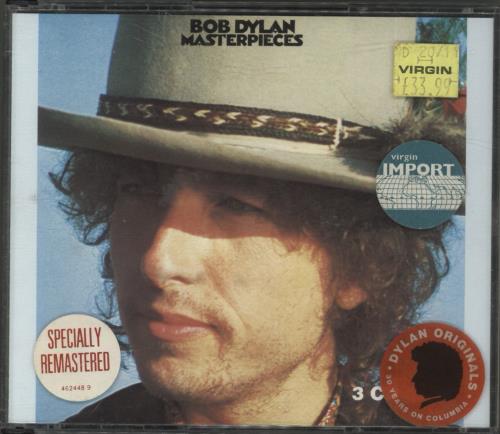 Bob Dylan Masterpieces 3-CD album set (Triple CD) Australian DYL3CMA319478