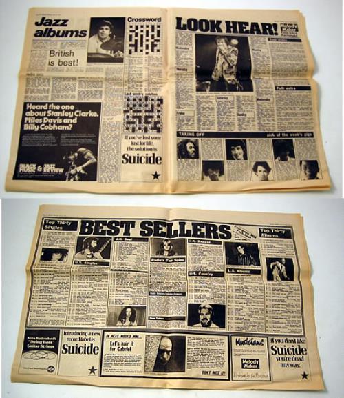 Bob Dylan Melody Maker magazine UK DYLMAME387990