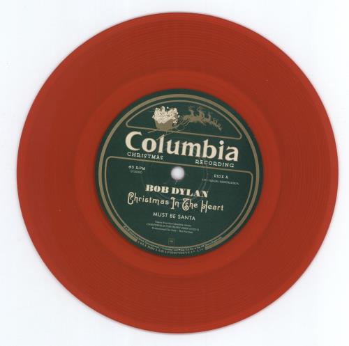 Bob Dylan Must Be Santa 7" vinyl single (7 inch record / 45) US DYL07MU774815