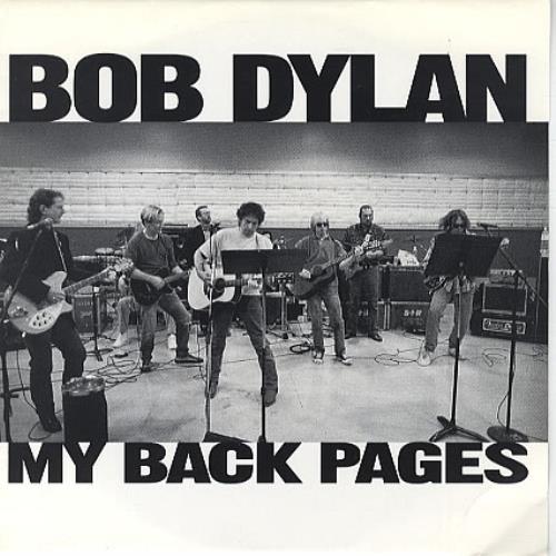 Bob Dylan My Back Pages 7" vinyl single (7 inch record / 45) Spanish DYL07MY207364