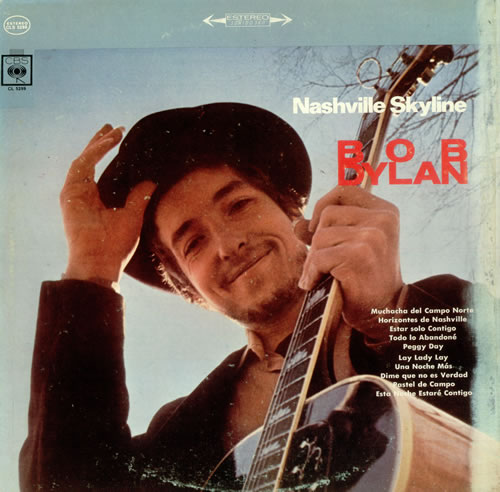 Bob Dylan Nashville Skyline vinyl LP album (LP record) Mexican DYLLPNA447005