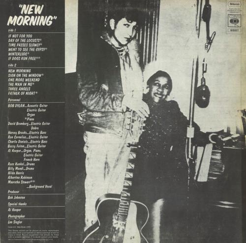 Bob Dylan New Morning - A1/B2 Laminated - VG vinyl LP album (LP record) UK DYLLPNE818123
