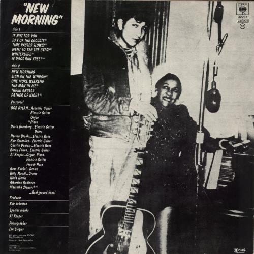 Bob Dylan New Morning vinyl LP album (LP record) Dutch DYLLPNE570595