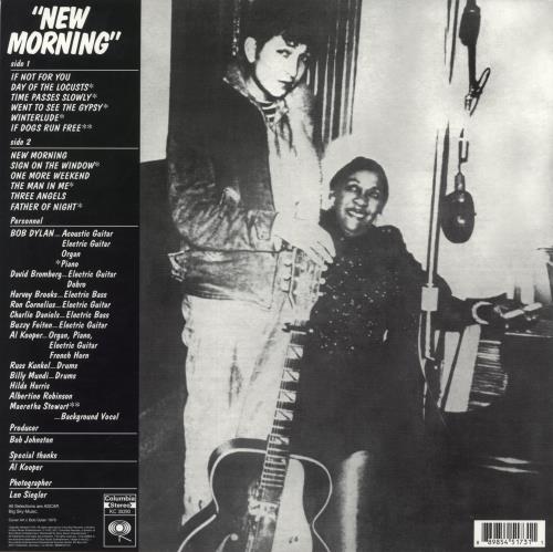 Bob Dylan New Morning vinyl LP album (LP record) UK DYLLPNE889819