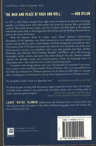 Bob Dylan On The Road With Bob Dylan book UK DYLBKON695936