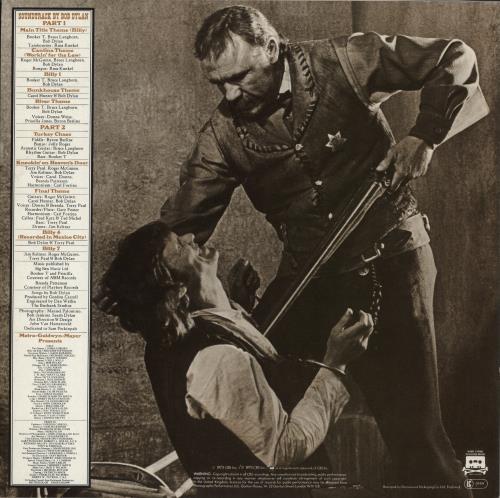 Bob Dylan Pat Garrett & Billy The Kid - 5th vinyl LP album (LP record) UK DYLLPPA314008