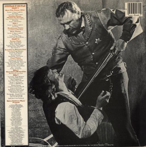 Bob Dylan Pat Garrett & Billy The Kid vinyl LP album (LP record) US DYLLPPA598792