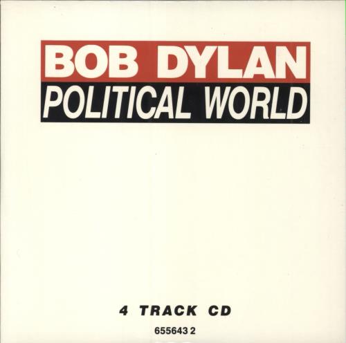 Bob Dylan Political World CD single (CD5 / 5") UK DYLC5PO41919