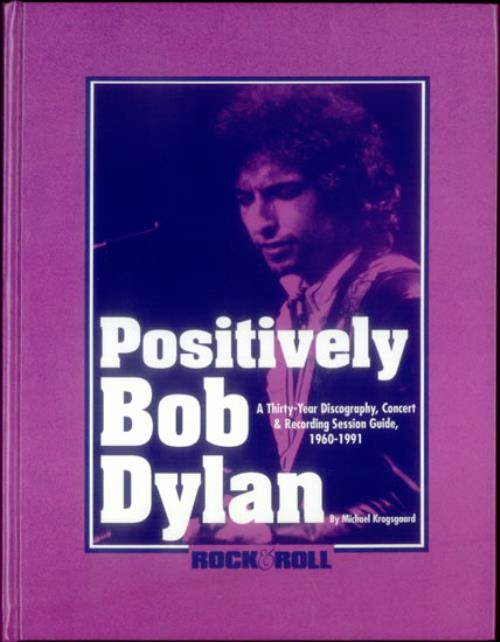 Bob Dylan Positively Bob Dylan book US DYLBKPO542272