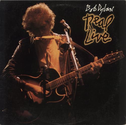 Bob Dylan Real Live - EX vinyl LP album (LP record) US DYLLPRE883408