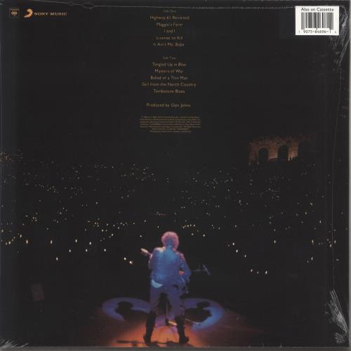 Bob Dylan Real Live - Sealed vinyl LP album (LP record) UK DYLLPRE736372