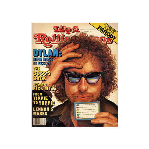 Bob Dylan Rolling Stone - Summer 85 magazine US DYLMARO559488