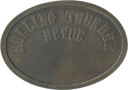 Bob Dylan Rolling Thunder Revue memorabilia US DYLMMRO476044