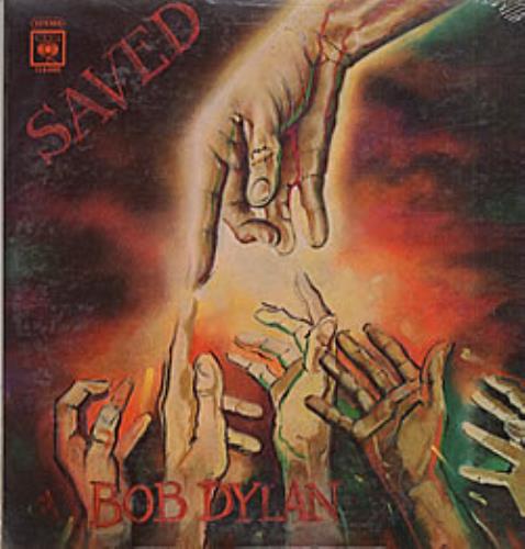 Bob Dylan Saved vinyl LP album (LP record) Mexican DYLLPSA103745