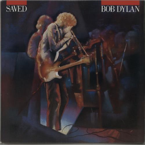 Bob Dylan Saved vinyl LP album (LP record) US DYLLPSA647033