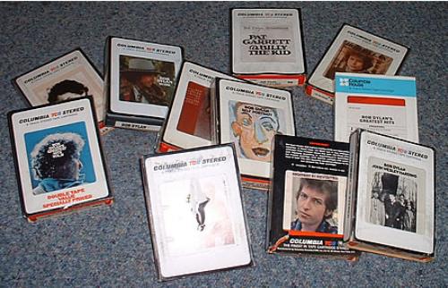 Bob Dylan Set of Eleven Eight-Track Cartridges 8-track cassette US DYL8TSE259540