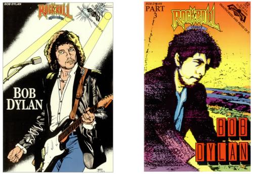 Bob Dylan Set Of Three Rock 'N' Roll Comics magazine US DYLMASE491440