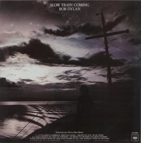 Bob Dylan Slow Train Coming vinyl LP album (LP record) Portuguese DYLLPSL339722
