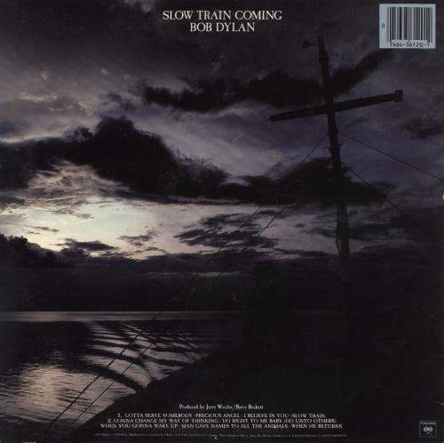 Bob Dylan Slow Train Coming vinyl LP album (LP record) US DYLLPSL842222