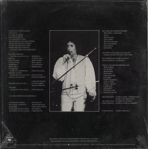 Bob Dylan Street Legal vinyl LP album (LP record) US DYLLPST568613