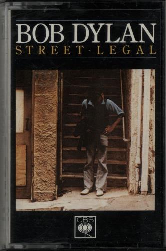 Bob Dylan Street Legal cassette album UK DYLCLST643989