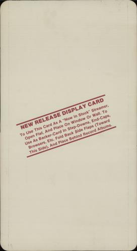 Bob Dylan Street Legal display US DYLDIST670407