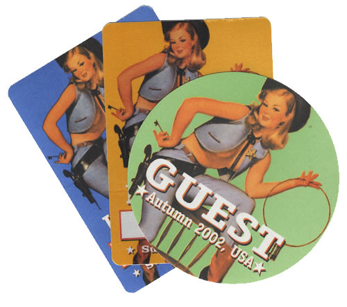 Bob Dylan Summer / Autumn 2002 Tour Passes tour pass US DYLTPSU430211