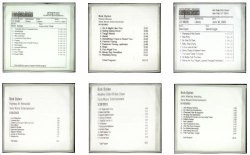 Bob Dylan Super Audio Compact Disc Reissue Project CD-R acetate US DYLCRSU542328